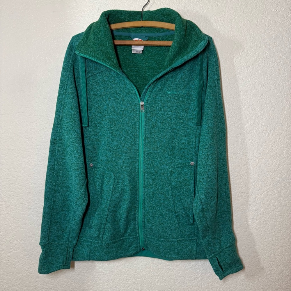 Womens Avalanche Zip Up Hoodie Size Large